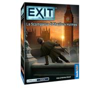 Giochi Uniti - Exit - La Scomparsa di Sherlock Holmes, Escape Room, 1-4 Giocatori, 12+ Anni, GU776, Edizione italiana