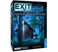 Giochi Uniti Exit Ritorno alla Baita Abbandonata Escape Room GU774 | 1-4 Giocatori, 12+ Anni, Edizione italiana