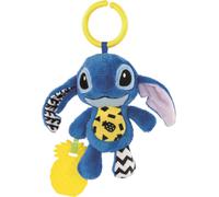 Giochi - Vari - Baby Clementoni Walt Disney Stitch - Soft Rattle Made In Italy