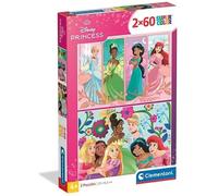 Giochi - Vari - Clementoni Pzl 2x60 Pz - Princess