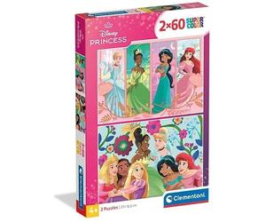 Giochi - Vari - Clementoni Pzl 2x60 Pz - Princess