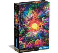 Giochi - Vari - Clementoni Pzl 500 Pz - Psychedelic Jungle Color Boom