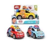 Dickie Toys ABC 204112002 - Veicoli per bambini a partire dai 12 mesi, motivo: taxi, camion dei pompieri, auto della polizia, ideale per bambini dai 12 mesi, multicolore