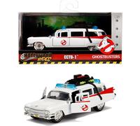 Giochi - Vari - Ghostbusters: Jada Toys - Ecto-1 In Scala 1:32 Die-cast, Funz...