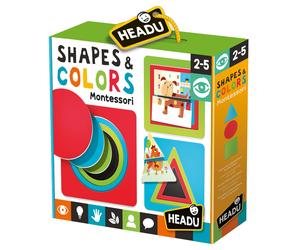 Giochi - Vari - Headu: Montessori - Shapes & Colors