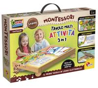 Giochi - Vari - Lisciani: Montessori Legno - Tavolo Multi Attivita'