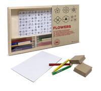 Giochi - Vari - Multiprint 74941 - Scatola Legno Media - Fiori