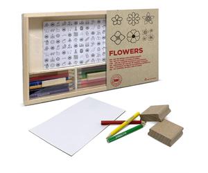 Giochi - Vari - Multiprint 74941 - Scatola Legno Media - Fiori