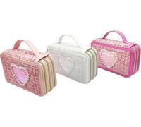 Giochi - Vari - Nice: Girabrilla Astuccio Tweed 3 Livelli