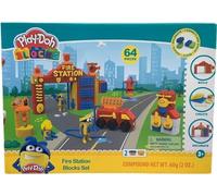 Giochi - Vari - Playdoh: Grandi Giochi - Bloks - Stazione Dei Pompieri 64 Pz.
