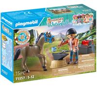 Giochi - Vari - Playmobil: 71357 Maniscalco Con Cavallo