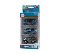 Giochi - Vari - Polizia: Giochi Preziosi - Die Cast 1:64 Pack 3 Veicoli Mode...