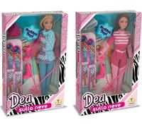 Giochi - Vari - Teorema: Dea - Bambola Sugli Sci 30 Cm 2 Ass - Window Box