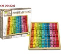 Giochi - Vari - Teorema: Fatto Di Legno - Impara Le Tabelline Multicolor