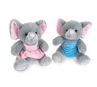 Giochi - Vari - Teorema: Nice & Good - Elefante Seduto C/vestito 21cm 2md - D...