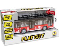 Giochi - Vari - Teorema: Play City - Citybus Panoramico Frizione Scala 1:16lu...