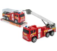 Giochi - Vari - Teorema: Teo's - Camion Dei Pompieri A Frizione - Case Plastica