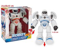 Giochi - Vari - Teorema: Teo's - Robot Con Lanciarazzi 2 Colori Ass - Window Box