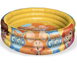 Giochi - Vari - Topo Gigio: Grandi Giochi - Piscina 3 Anelli Diametro 90 Cm