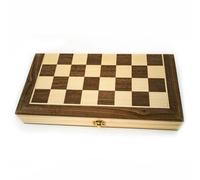Giochiamo a giochi di strategia Set di scacchi/dama/backgammon pieghevoli in leg