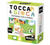 Headu Gioco educativo Tocca e Gioca HDUIT58882 Giochiamo con le Parole 2-4 anni Made in Italy