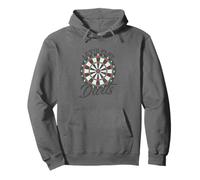 Giochiamo Darts Gioco da Tavolo Felpa con Cappuccio