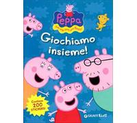 Giochiamo insieme! Hip hip urrà per Peppa! Con adesivi