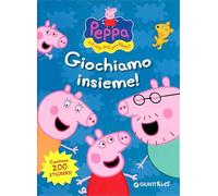 Giochiamo insieme! Hip hip urrà per Peppa! Con adesivi