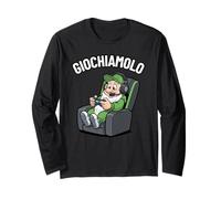 Giochiamolo Il Nano Gamer Sempre Pronto Maglia a Manica