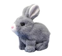 Gioching Giochio - Plush Cabbit | Giocattolo Di Coniglio Interattivo Per Saltare Elettrico Con Orecchie Da Muoversi | Coniglietto Fingo Di Animali Domestici, Giocattoli Lussuosi Morbidi E Cocco