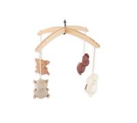 Giochini Per Giostrina A Maglia Di Bambù Animal Friends