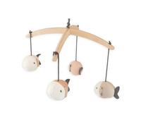 Giochini Per Giostrina A Maglia Di Bambù Fish Pink