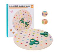 GIOCHIRA DI CLASSIFICAZIONE DEL COLORE E LEGNO | Game educativo logico e apprendimento | Tabella di classificazione per bambini piccoli | Sviluppo cognitivo e coordinamento manuale