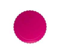 gioco 1 Vassoio Sottotorta 3 mm Fucsia Diametro 35 cm