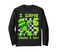 Gioco 67 Ore al Giorno Sei Sette Compleanno Gamer Maglia a Manica