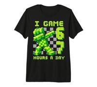 Gioco 67 Ore al Giorno Sei Sette Compleanno Gamer Maglietta Premium