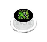 Gioco 67 Ore Al Giorno Sei Sette Compleanno Gamer PopSockets PopGrip per MagSafe