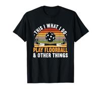 Gioco a Floorball e Altre Cose Vintage Maglietta