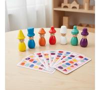 Gioco Abbina Colori e Forme Sviluppo Del Pensiero Logico per Bambini