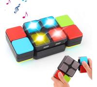 Gioco Abilita Magic Cube Giocattolo Elettronico Bambini Luci e Suoni 4 Modalità