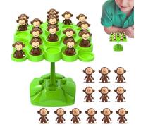 Gioco Albero 'Equilibrio | Giocattolo Di Addestramento Bilanciamento Concentrazione Scimmia,Gioco Da Tavolo Interattivo Per Famiglie Balance Tree | Per Bambini 3+ Maschi Femmine Casa Scuola Materna As