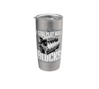 Gioco ancora con i blocchi Race Car Meccanico Humor Racing. Bicchiere termico in acciaio inox doppia parete