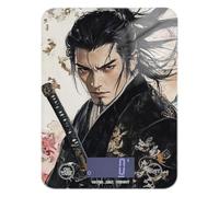 Gioco Anime Playroom Samurai Giapponese Facile Pulire Bilancia da Cucina per Cibo 12 Lbs 18 oz 5kg/5g (Scenario) Piccole Bilance con 4 Unità per Dieta Dieta báscula para cocina