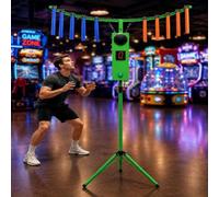 Gioco Arcade Catch Stick Con Luci E Suoni Per L'allenamento Dei Riflessi | Gioco Per L'allenamento Dei Riflessi E Della Coordinazione Occhio-mano Per Adulti, Per Feste, Riunioni E Divertimento(Green)