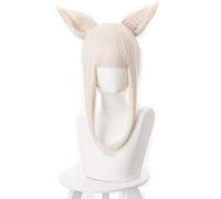 Gioco Arknights Parrucche Cosplay Parrucca in platino Cosplay Capelli sintetici resistenti al calore Donne Halloween Party Parrucche in costume anime KUZZ6764