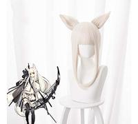 Gioco Arknights Parrucche Cosplay Parrucca in platino Cosplay Parrucca sintetica resistente al calore Capelli Festa di Halloween Parrucca cosplay anime