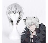 Gioco Arknights Parrucche Cosplay Silverash Parrucca Cosplay Parrucca sintetica resistente al calore Capelli Halloween Festa di Carnevale Parrucca Cosplay Anime