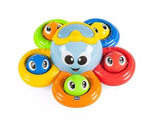 Gioco Bagno Billy il Polpo, Divertente Giocattolo per Bambini per il Bagnetto con 2 Modalità di Gioco, Multicolore, 6-36 Mesi