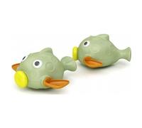 Gioco bagno marca Okbaby modello 914, verde e arancione