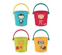 Ludi- Cubos animalitos Gioco Bagno SECCHIELLI, Colore Mehrfarbig, Small, 40057